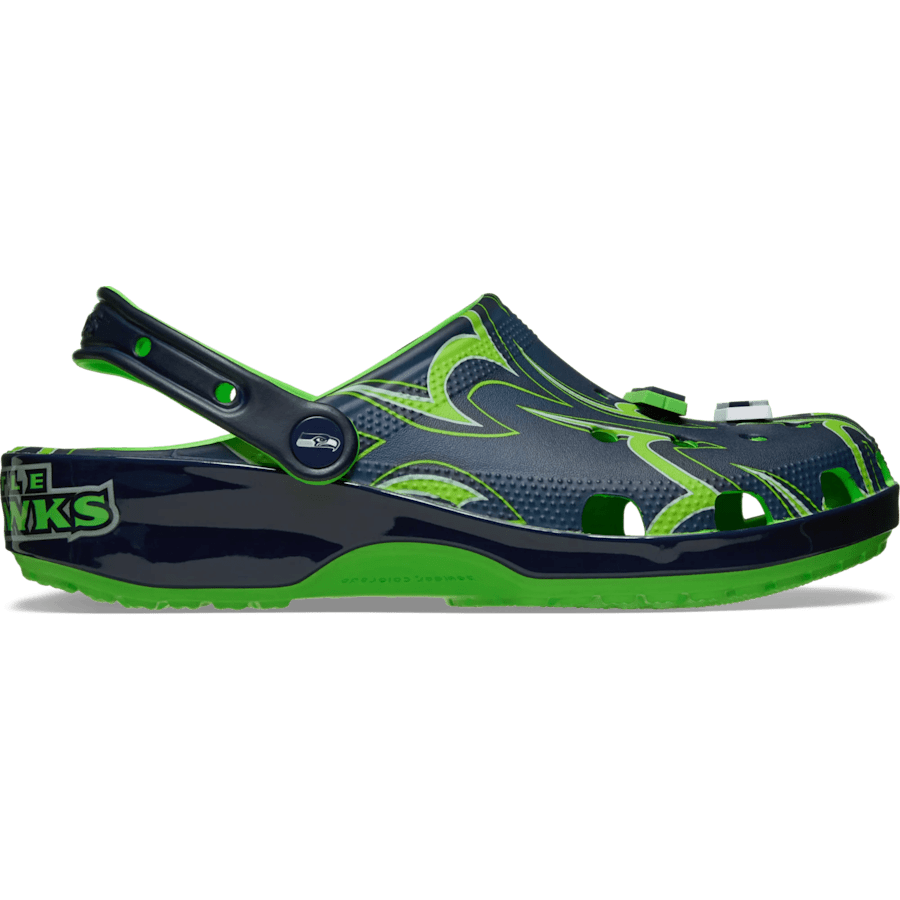Crocs Hot Sale NFL Seattle Seahawks Classic Clog