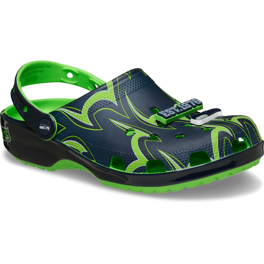 Crocs Hot Sale NFL Seattle Seahawks Classic Clog