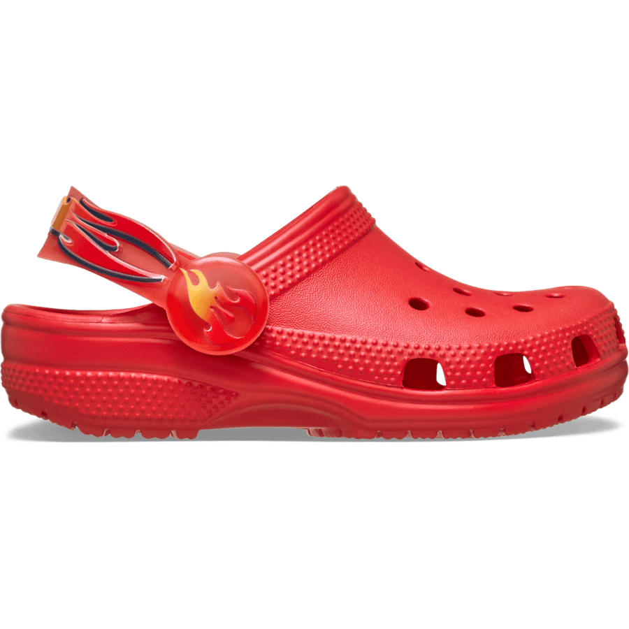 Crocs Top Pick Toddler Classic Flame Lights Backstrap Clog