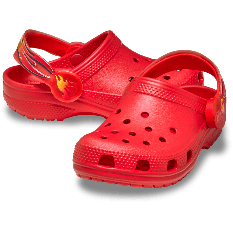 Crocs Top Pick Toddler Classic Flame Lights Backstrap Clog