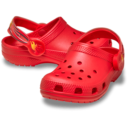 Crocs Top Pick Toddler Classic Flame Lights Backstrap Clog