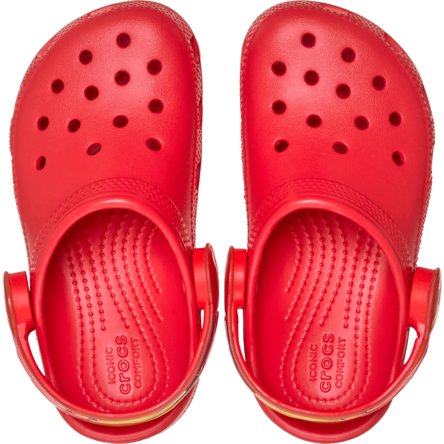 Crocs Top Pick Toddler Classic Flame Lights Backstrap Clog