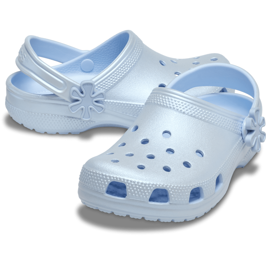 Crocs Signature Kids' Classic Pearl Shine Clog