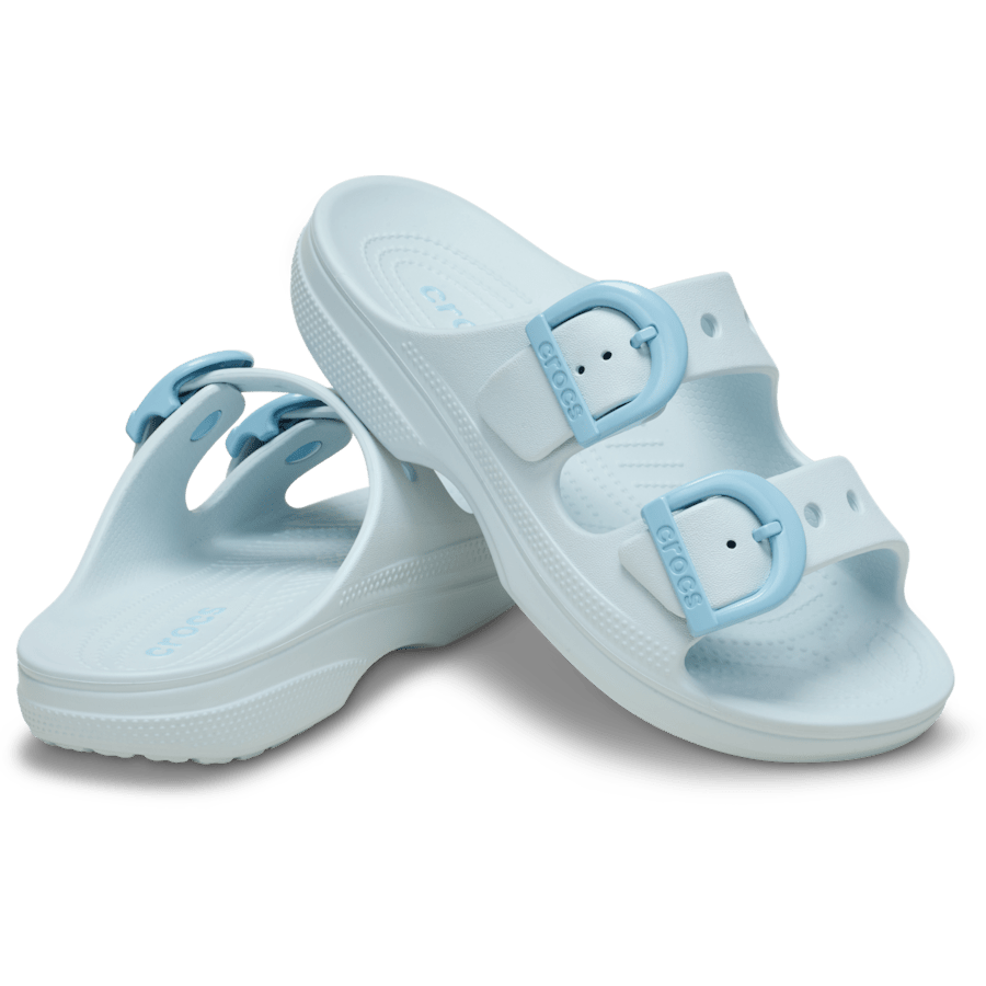 Crocs New Women's Saturday Enamel Buckle Sandal