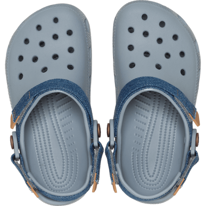 Crocs Customer Favorite Kids' Classic Denim Adjustable Backstrap Clog
