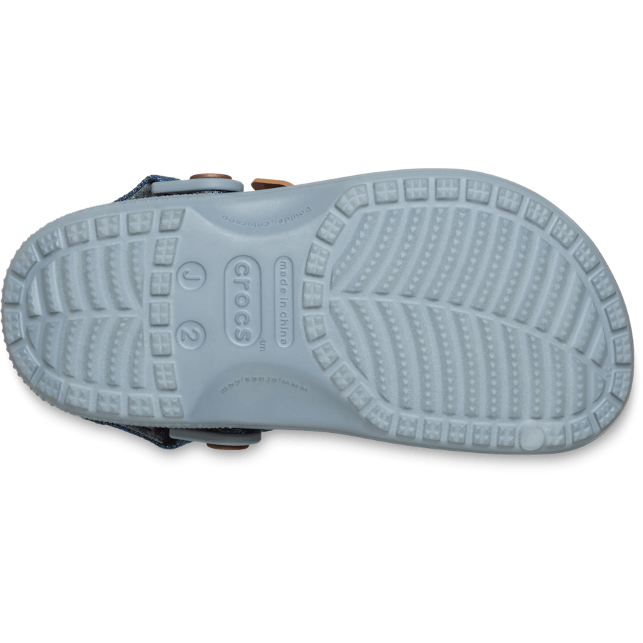 Crocs Customer Favorite Kids' Classic Denim Adjustable Backstrap Clog