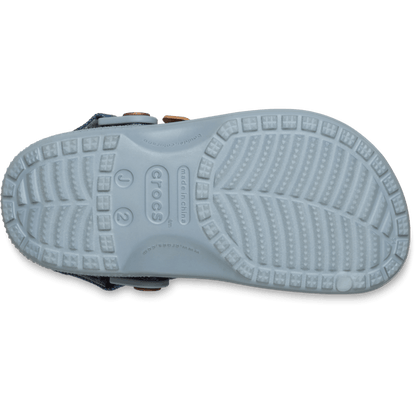 Crocs Customer Favorite Kids' Classic Denim Adjustable Backstrap Clog