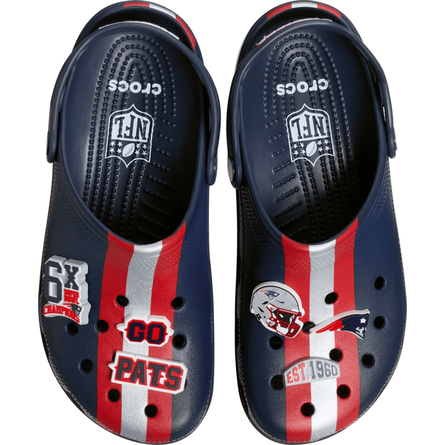 Crocs Recommended NFL New England Patriots Classic Clog