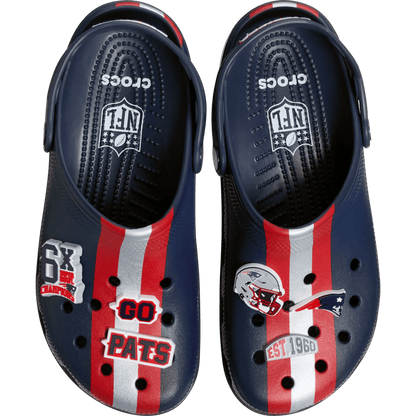 Crocs Recommended NFL New England Patriots Classic Clog