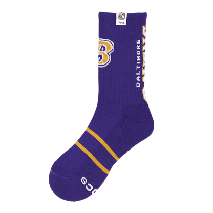 Crocs Discount NFL Baltimore Ravens Crocs Socks