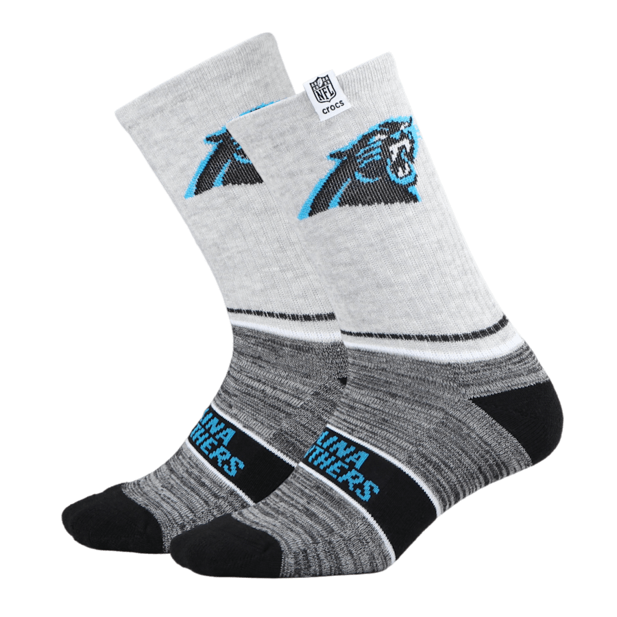 Crocs Discount NFL Carolina Panthers Crocs Socks
