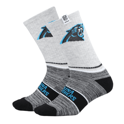 Crocs Discount NFL Carolina Panthers Crocs Socks