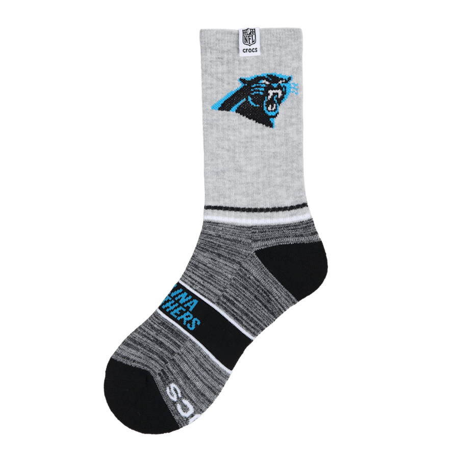 Crocs Discount NFL Carolina Panthers Crocs Socks