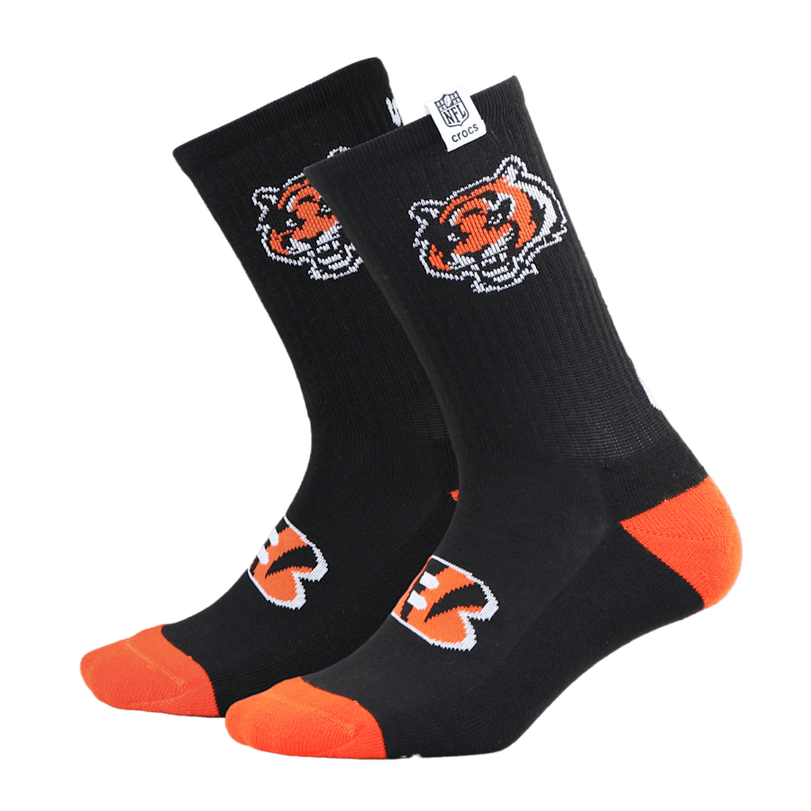 Crocs Great Value NFL Cincinnati Bengals Crocs Socks