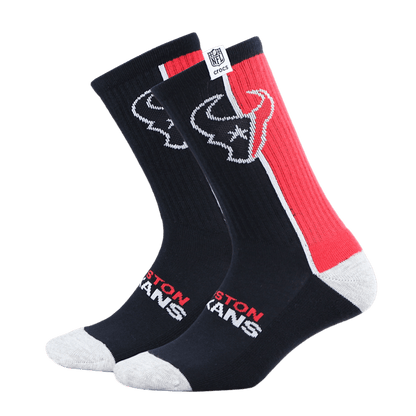 Crocs Popular NFL Houston Texans Crocs Socks