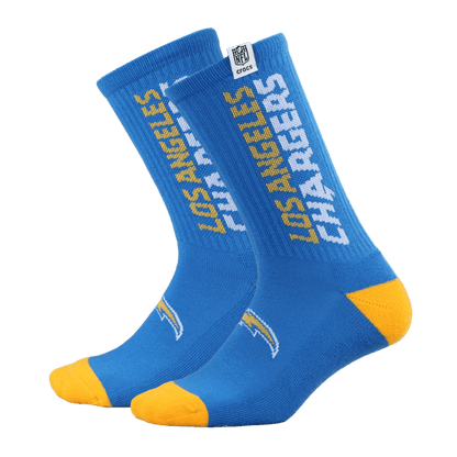 Crocs Top Pick NFL Los Angeles Chargers Crocs Socks