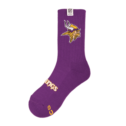 Crocs Discount NFL Minnesota Vikings Crocs Socks