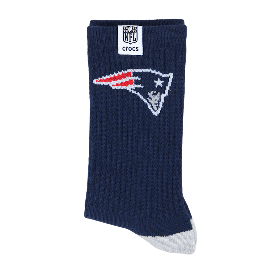 Crocs Customer Favorite NFL New England Patriots Crocs Socks