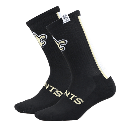 Crocs Premium NFL New Orleans Saints Crocs Socks