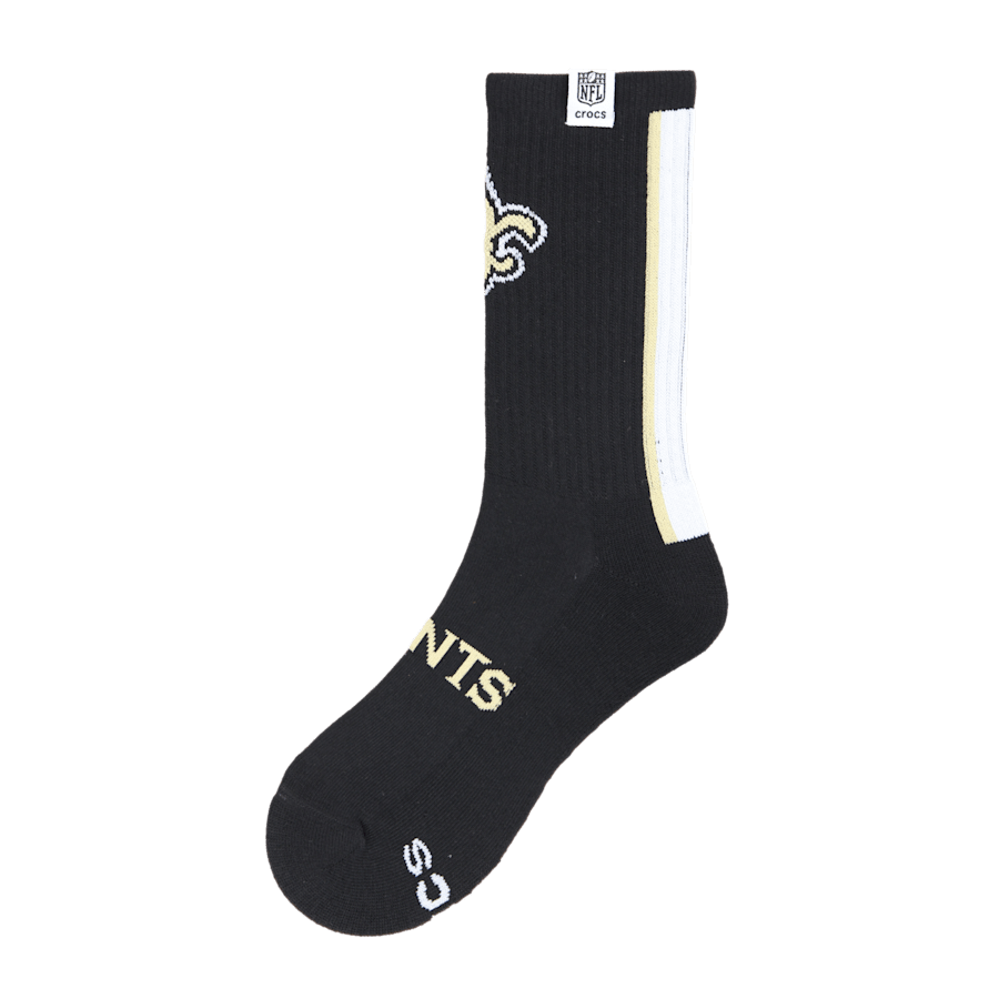 Crocs Premium NFL New Orleans Saints Crocs Socks