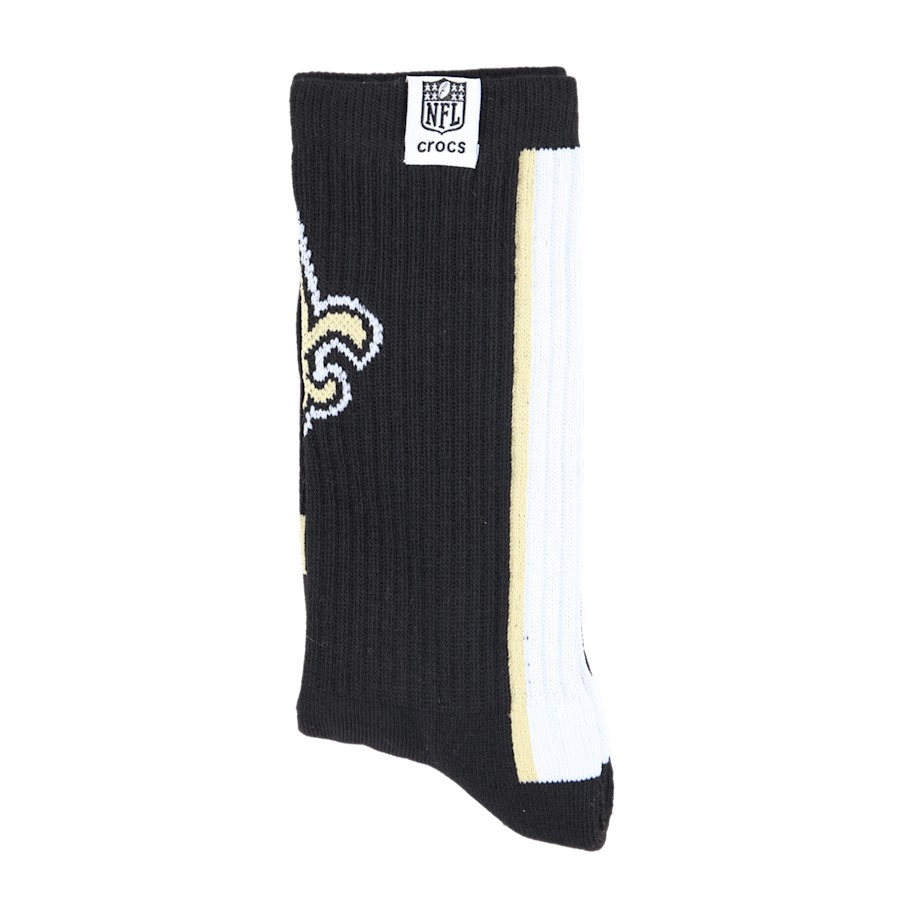 Crocs Premium NFL New Orleans Saints Crocs Socks