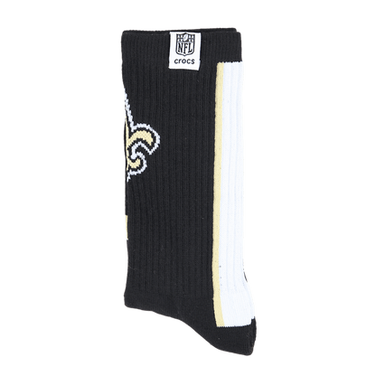 Crocs Premium NFL New Orleans Saints Crocs Socks