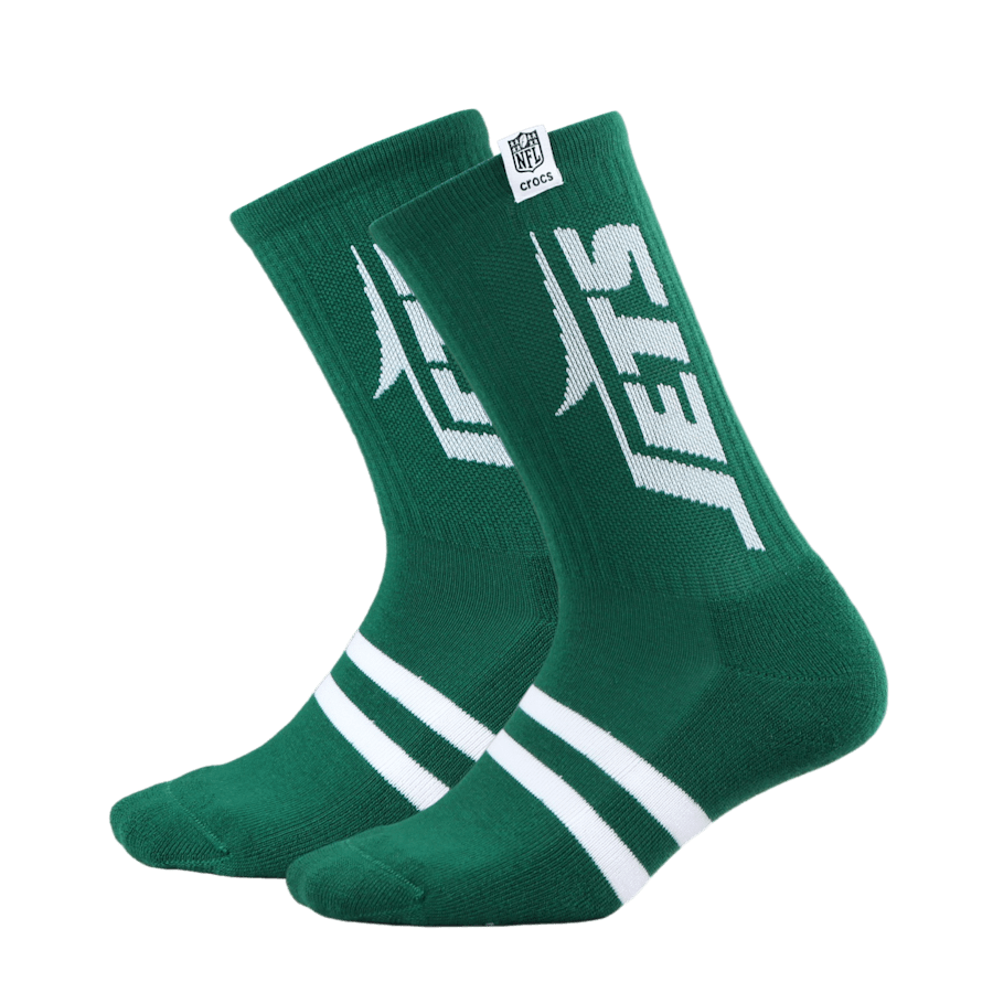 Crocs Trusted NFL New York Jets Crocs Socks