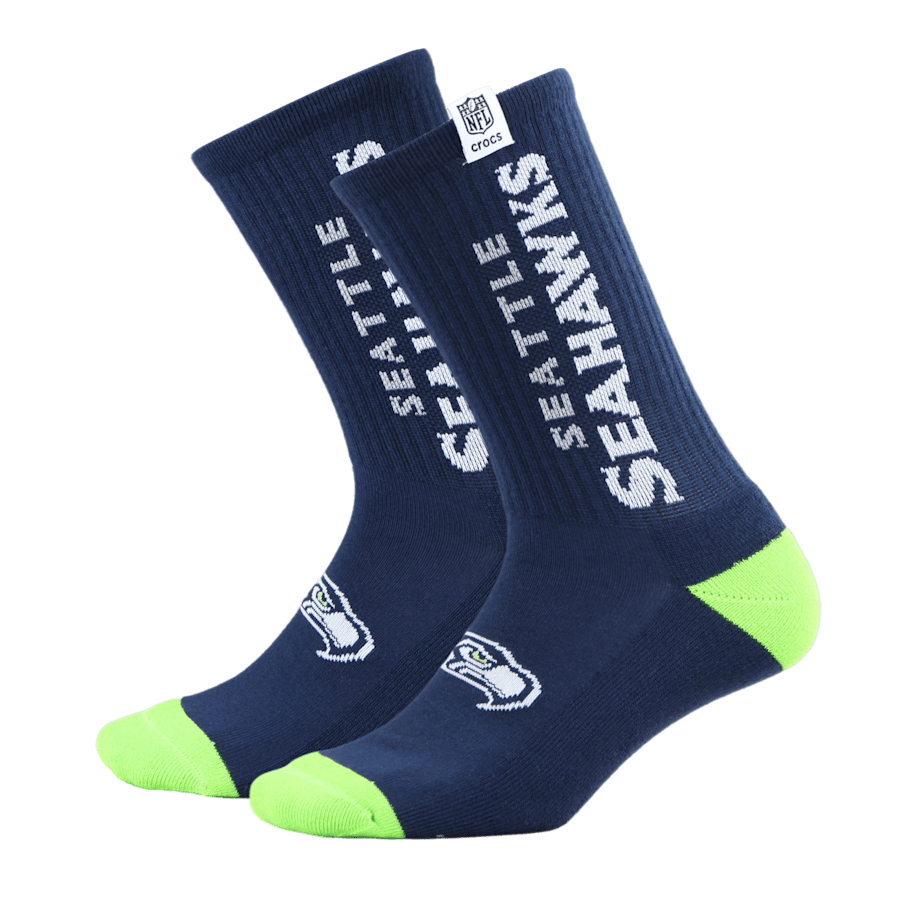 Crocs Smart Buy NFL Seattle Seahawks Crocs Socks