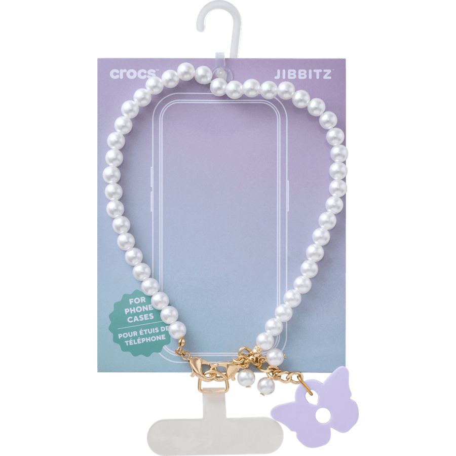 Crocs Great Value Baroque Pearl Phone Wristlet
