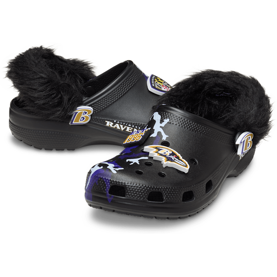 Crocs Popular NFL Baltimore Ravens Classic Clog