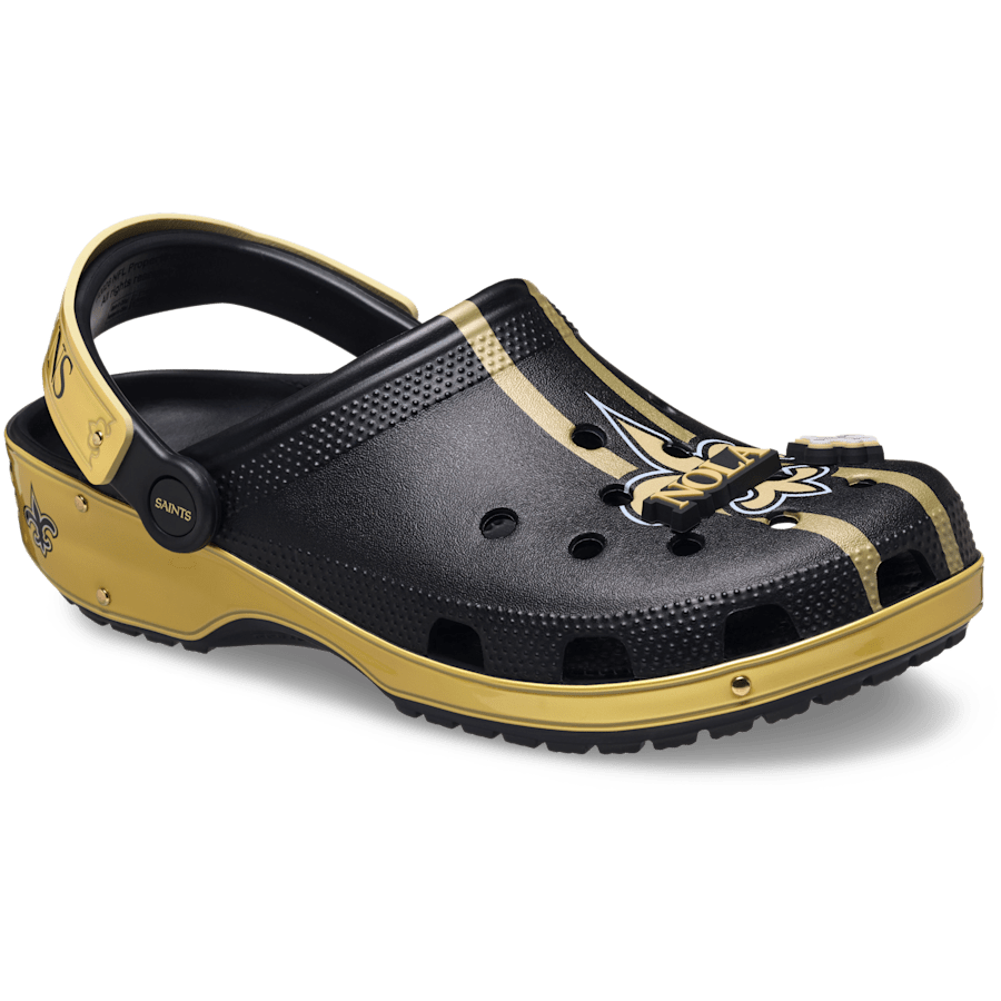Crocs Sale NFL New Orleans Saints Classic Clog