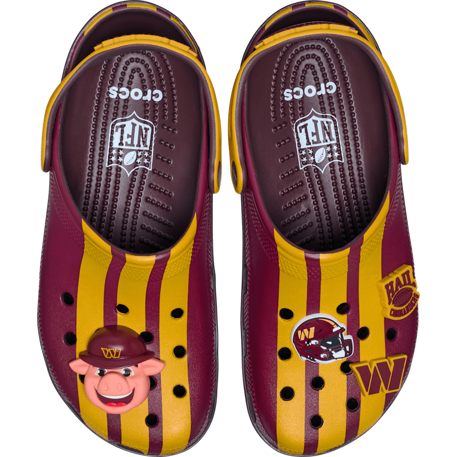 Crocs Hot Sale NFL Washington Commanders Classic Clog