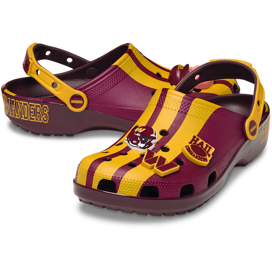 Crocs Hot Sale NFL Washington Commanders Classic Clog