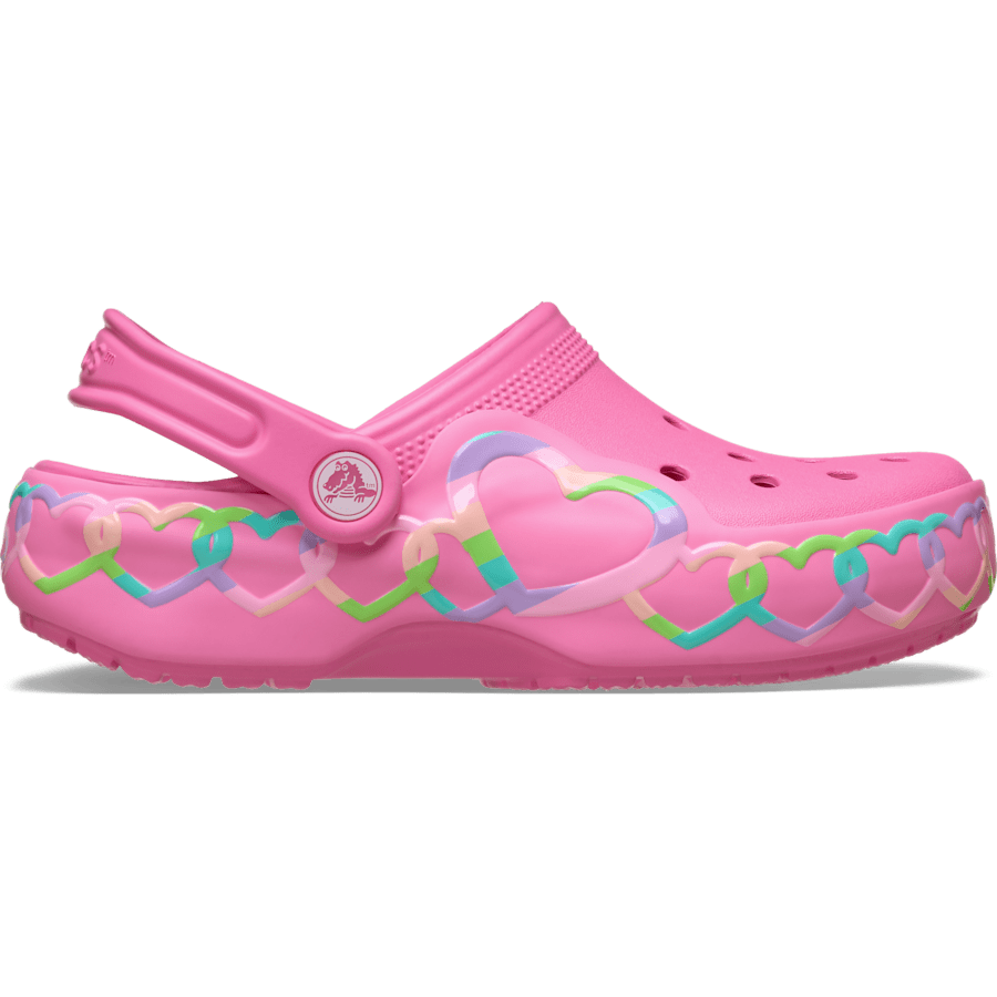 Crocs Sale Kids' Classic Heart Lights Clog