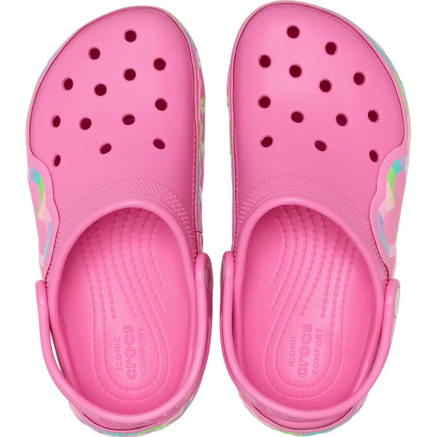 Crocs Sale Kids' Classic Heart Lights Clog