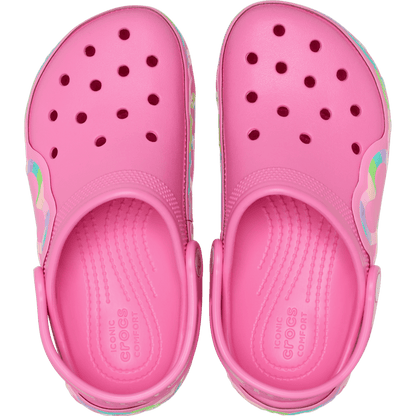 Crocs Sale Kids' Classic Heart Lights Clog