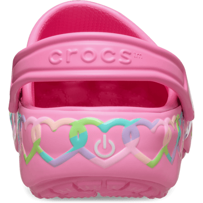 Crocs Sale Kids' Classic Heart Lights Clog
