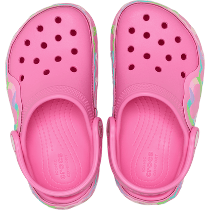 Crocs Latest Toddler Classic Heart Lights Clog