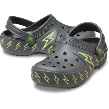 Crocs Discount Kids' Classic Bolt Lights Clog