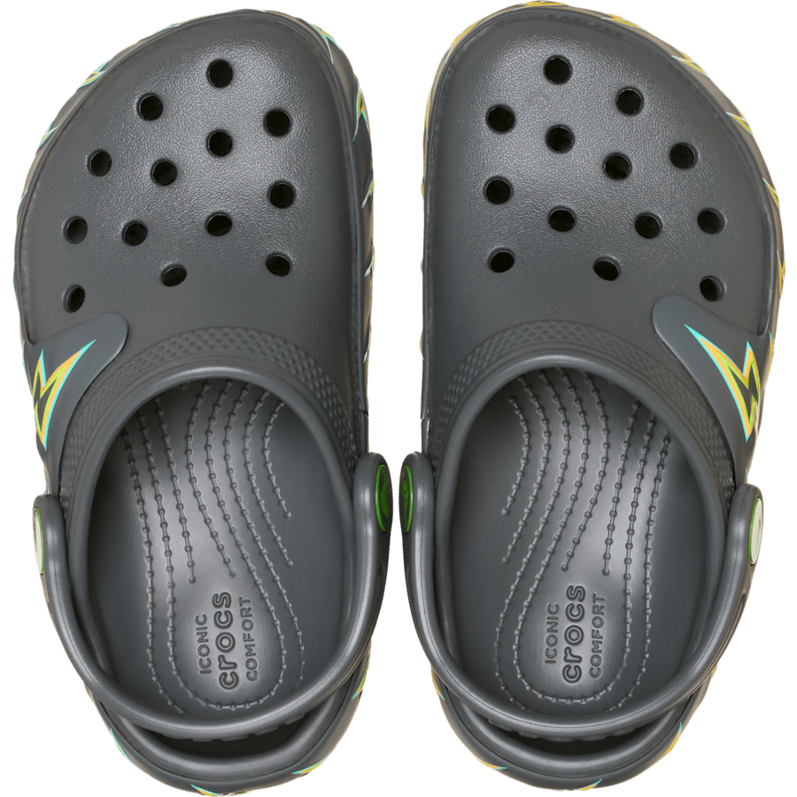 Crocs Featured Toddler Classic Bolt Lights Clog