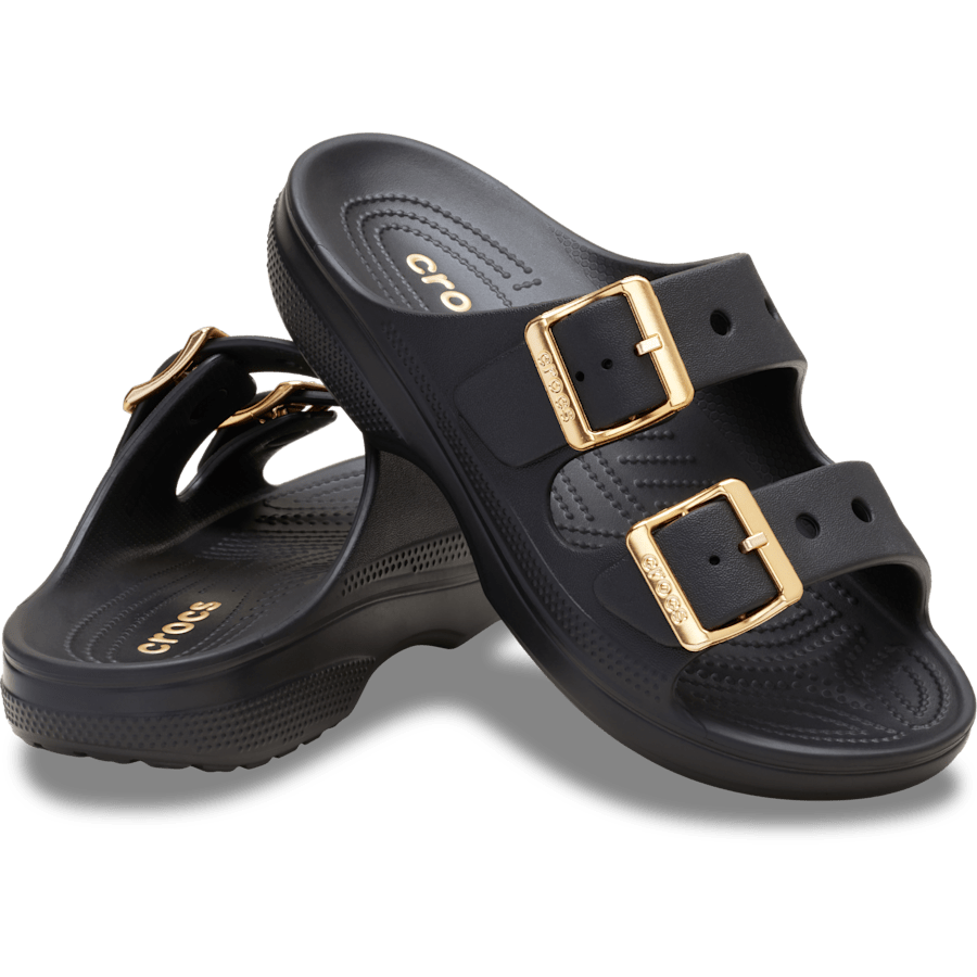 Crocs Hot Sale Women’s Metallic Buckle Saturday Sandal