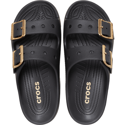 Crocs Hot Sale Women’s Metallic Buckle Saturday Sandal