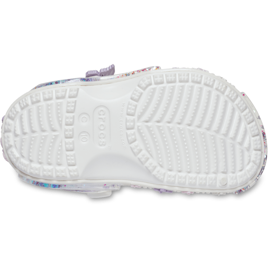 Crocs Everyday Toddler Classic Butterfly Sparkle Shaker Clog