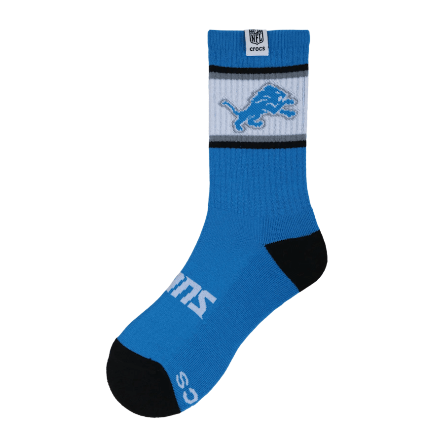 Crocs Value NFL Detroit Lions Crocs Socks