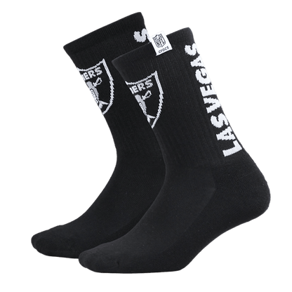 Crocs Signature NFL Las Vegas Raiders Crocs Socks