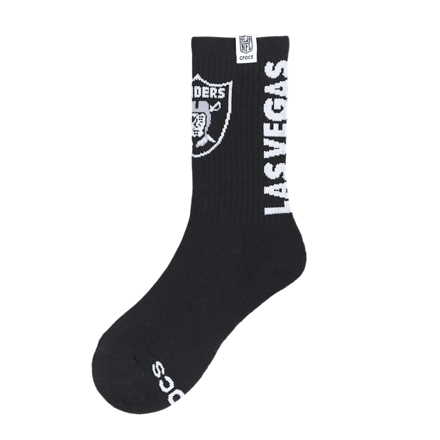 Crocs Signature NFL Las Vegas Raiders Crocs Socks