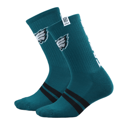 Crocs Latest NFL Philadelphia Eagles Crocs Socks