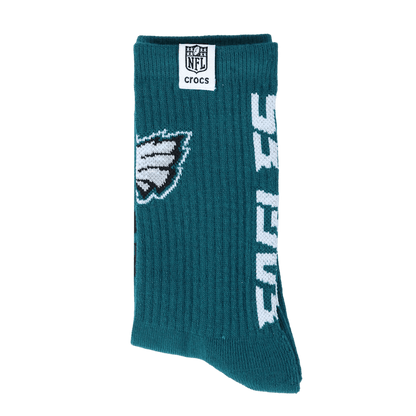Crocs Latest NFL Philadelphia Eagles Crocs Socks