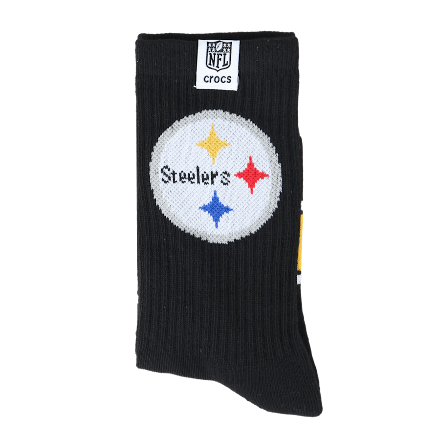 Crocs Classic NFL Pittsburgh Steelers Crocs Socks