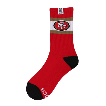 Crocs Discount NFL San Francisco 49ers Crocs Socks